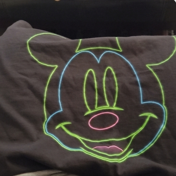 Disney Neon Mickey Tee - Picture 3 of 3